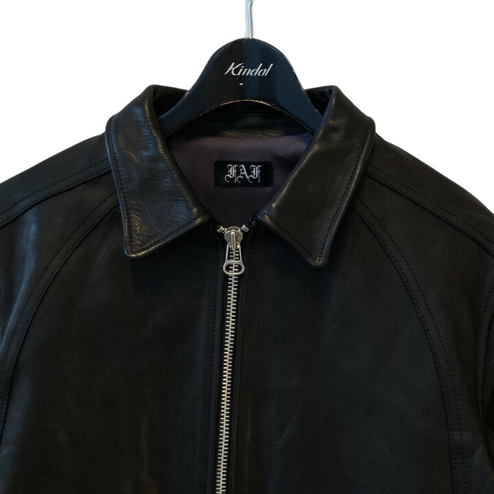 楽天市場】【中古】FAF24AW BEADED LEATHER FLIGHT JACKET レザー 