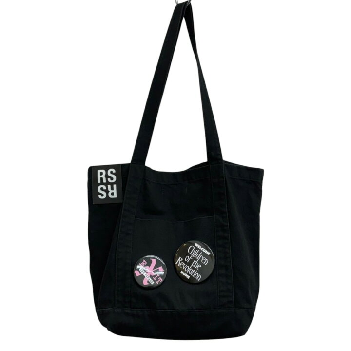 楽天市場】【中古】RAF SIMONS 21SS 缶バッチ付きデニムトートバッグ 