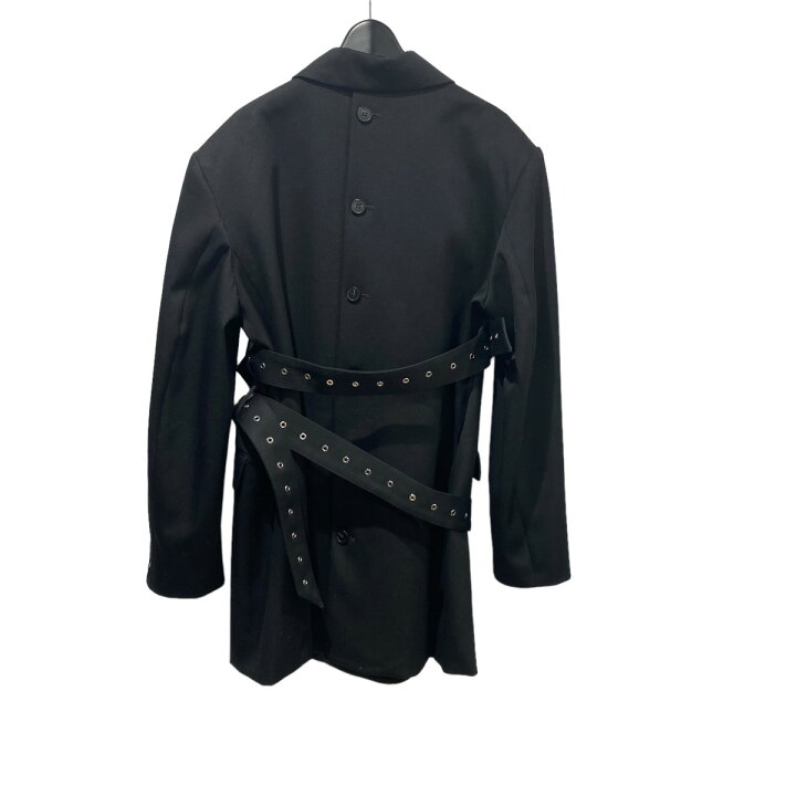 楽天市場】【中古】rokh×H＆M ベルテッドウールブレザー ブラック 