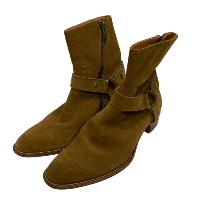 楽天市場】【中古】Saint Laurent Parisスエードハーネスブーツ 