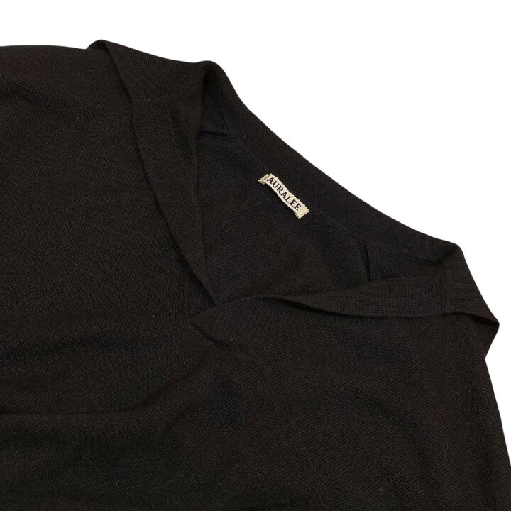 楽天市場】【中古】AURALEE 23SS CASHMERE SILK KNIT SKIPPER POLO 