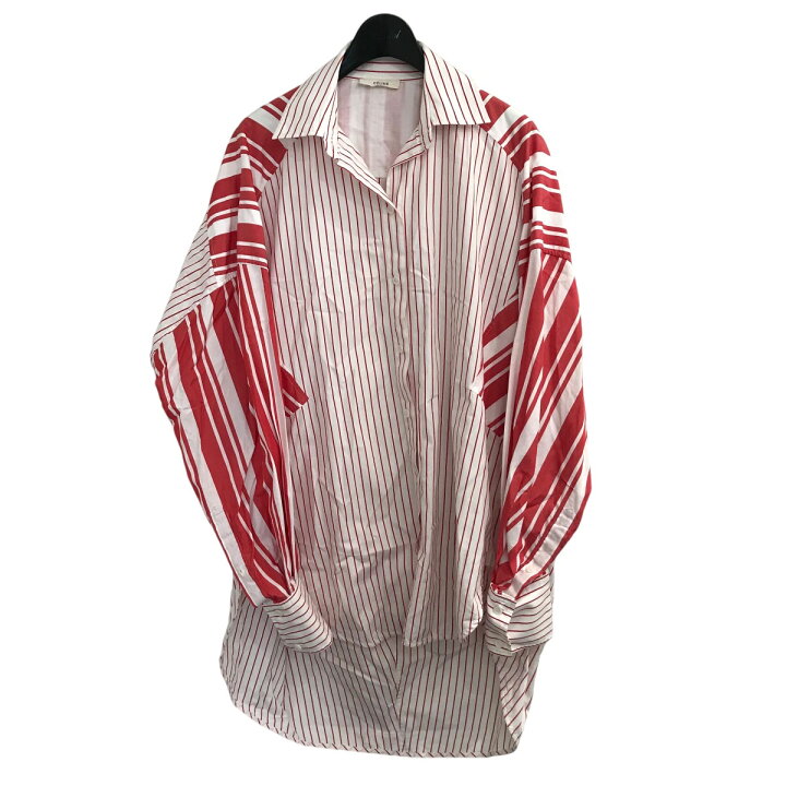 楽天市場】【中古】CELINE 「フィービー期」 切替ストライプシャツ 2  