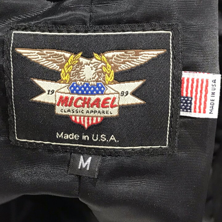 楽天市場】【中古】MICHAEL CLASSIC APPAREL レザーデッキジャケット