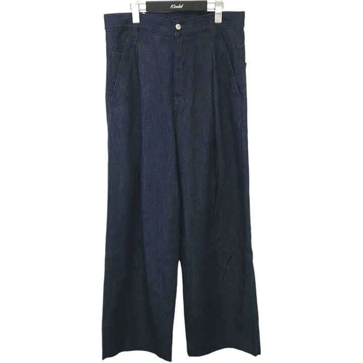 楽天市場】【中古】DRIES VAN NOTEN デニムワイドパンツ インディゴ  