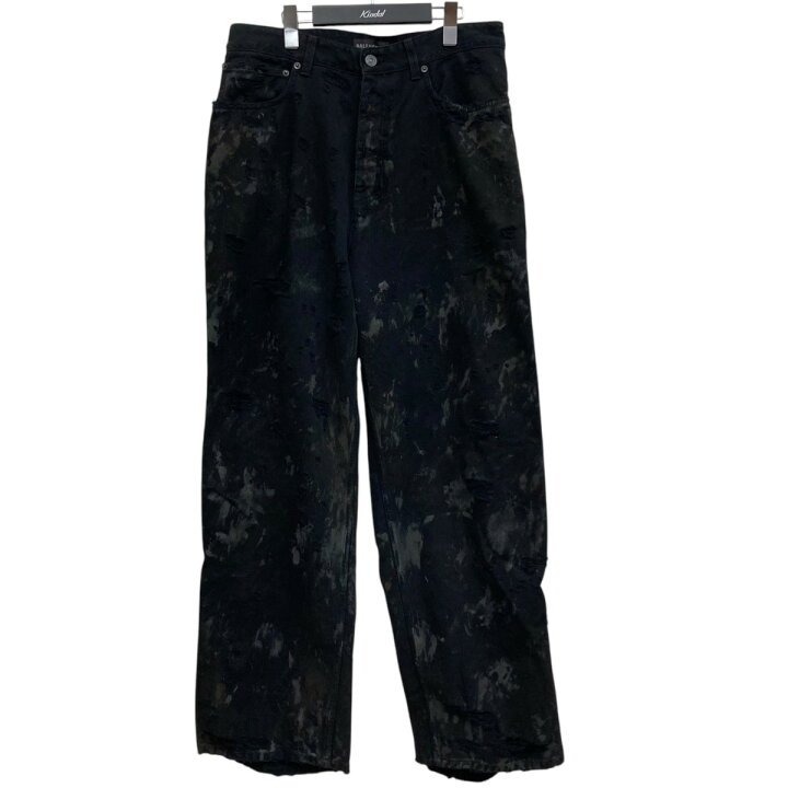 楽天市場】【中古】BALENCIAGASuper Destroyed Baggy Pants デニム 