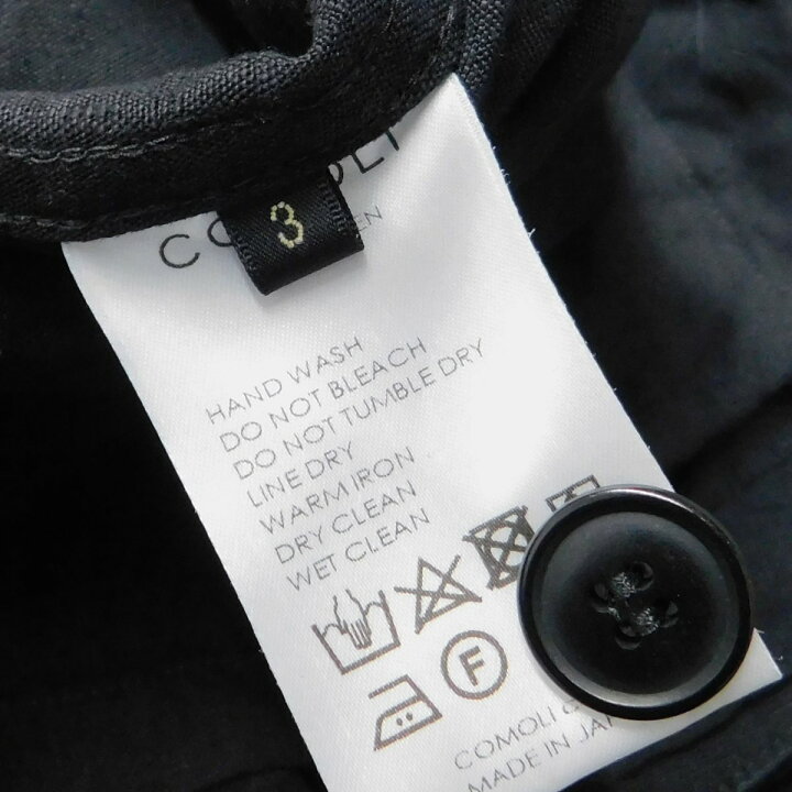 楽天市場】【中古】COMOLI リネンBDUジャケット R01-01014 ブラック 