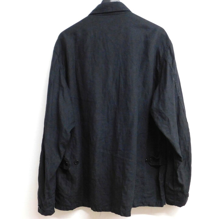 楽天市場】【中古】COMOLI リネンBDUジャケット R01-01014 ブラック 