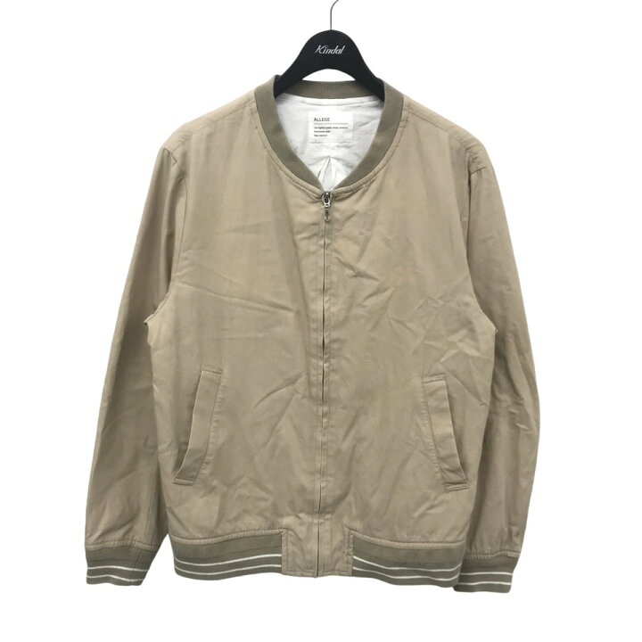 楽天市場】【中古】ALLEGEジップブルゾン AL14SS-BL01 ベージュ サイズ 