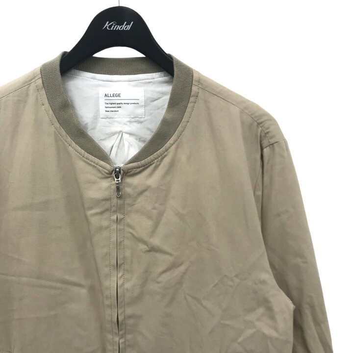 楽天市場】【中古】ALLEGEジップブルゾン AL14SS-BL01 ベージュ サイズ
