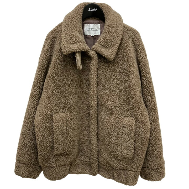 楽天市場】【中古】Arpege story ボアショートコート 12422250 