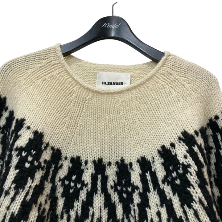 楽天市場】【中古】JIL SANDER 22AW ジャガードニットセーター 
