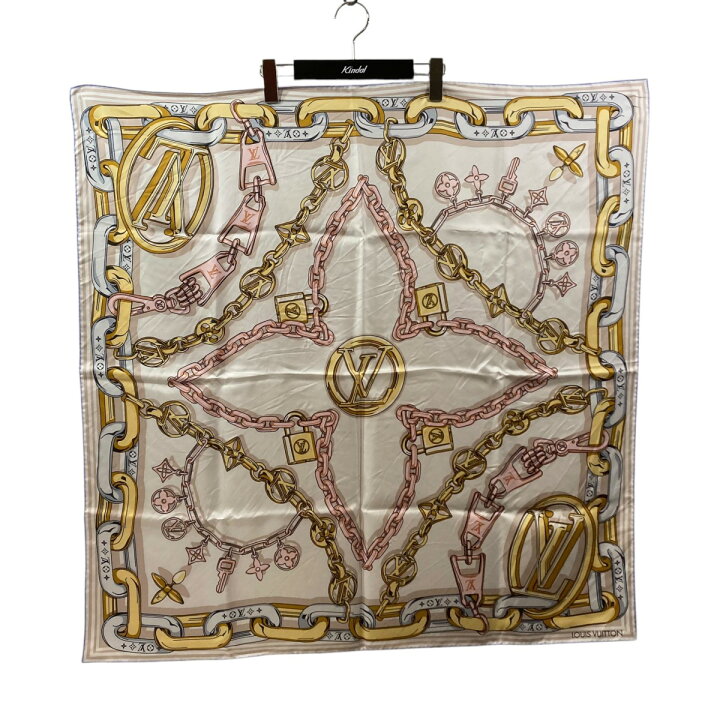 楽天市場】【中古】LOUIS VUITTON カレ90・ビジュエルド シルク  