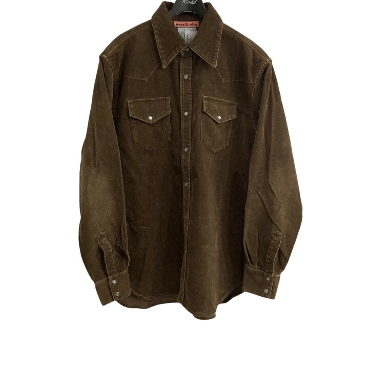 楽天市場】【中古】ACNE STUDIOS 24SS コーデュロイシャツ FN-MN 