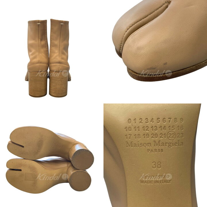 楽天市場】【中古】Maison Margiela 足袋ブーツ ベージュ サイズ：38 
