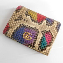 楽天市場】gucci 財布 パイソン（カラーマルチカラー）の通販