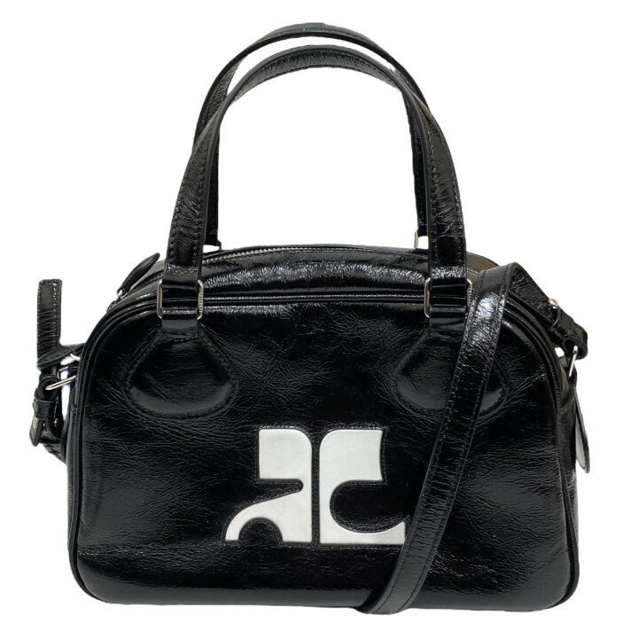 楽天市場】【中古】courreges ナプラックバッグ ショルダーバッグ 