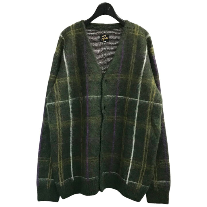 楽天市場】【中古】Needles チェック柄モヘアカーディガン J0258 