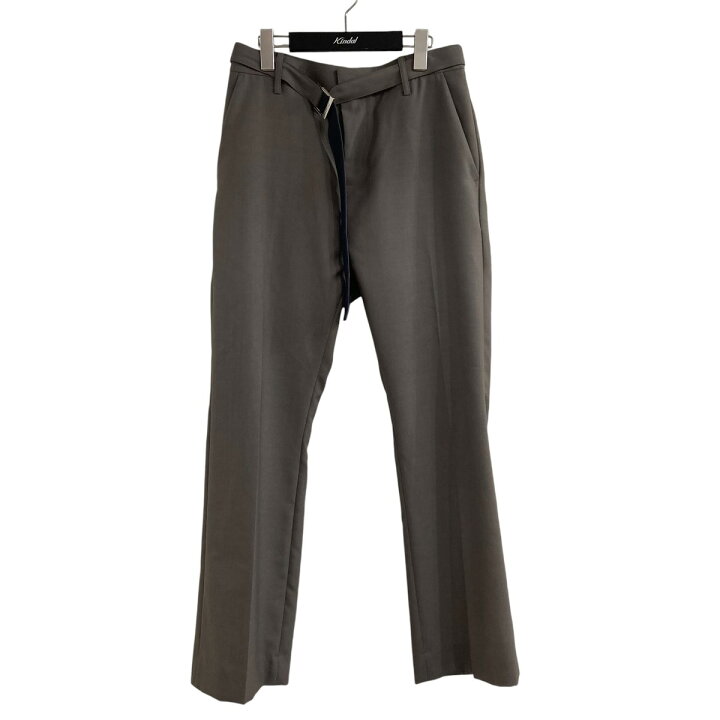 楽天市場】【中古】sacai Suiting Pants ベルテッドパンツ 23-02953M 