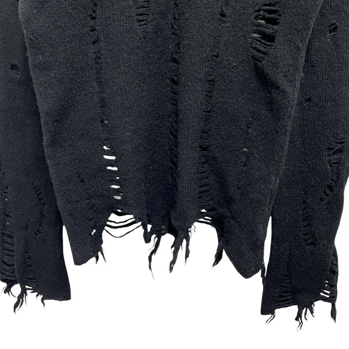 楽天市場】【中古】JUNYA WATANABE CDGダメージ加工縮絨ニット  
