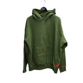 【中古】PHINGERINポンポンプルオーバーパーカー PD-232-CS-011 オリーブ サイズ：L【価格見直し】