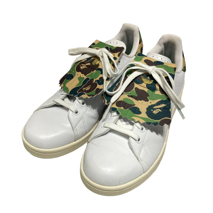 楽天市場】【中古】A BATHING APE×ADIDAS STAN SMITH G BAPE スタンス  