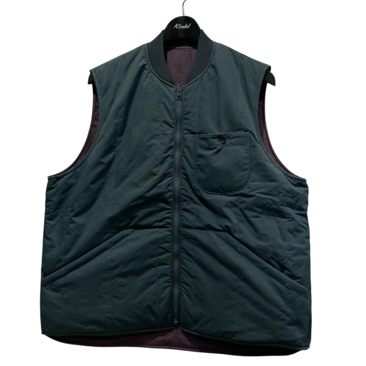楽天市場】【中古】PWA 24AW TWO-FACE QUILTED VEST 中綿リバーシブル 