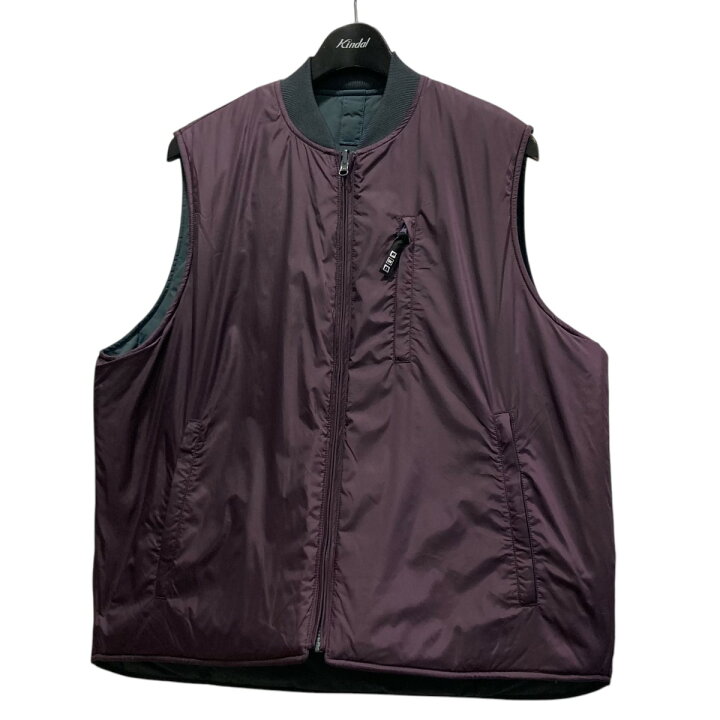 楽天市場】【中古】PWA 24AW TWO-FACE QUILTED VEST 中綿リバーシブル 