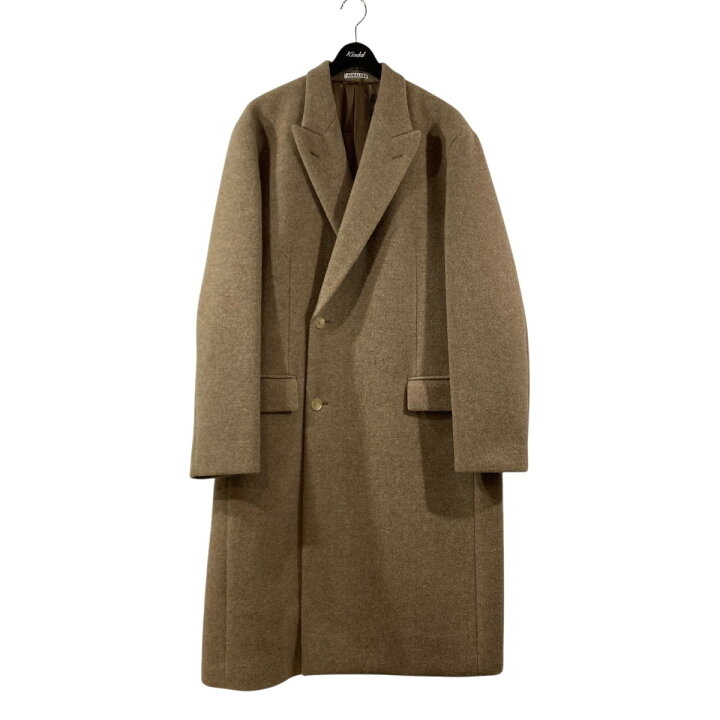 楽天市場】【中古】AURALEE SPONGE WOOL MELTON CHESTERFIELD COAT 
