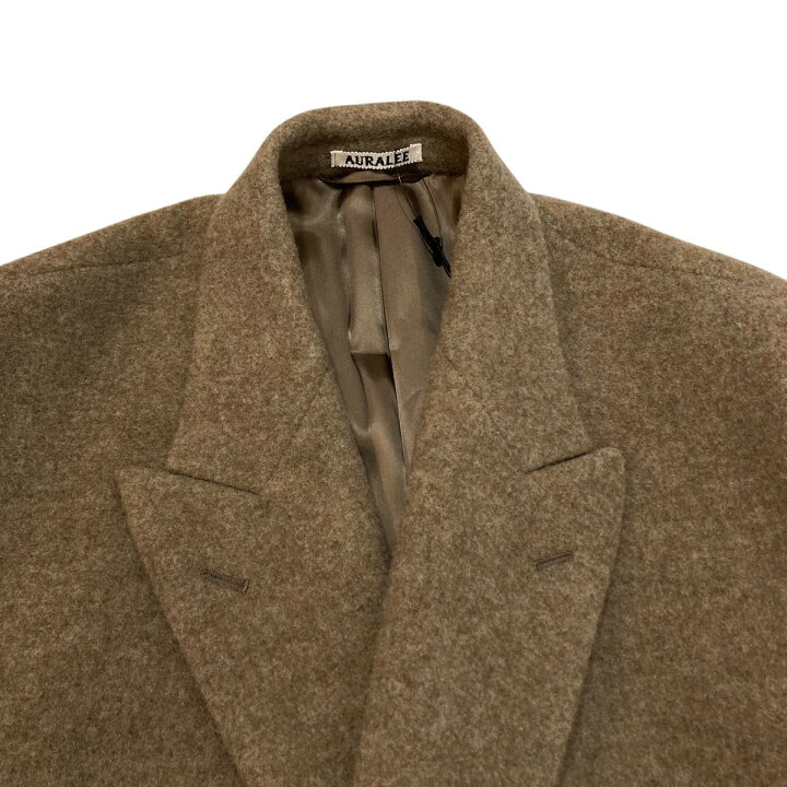 楽天市場】【中古】AURALEE SPONGE WOOL MELTON CHESTERFIELD COAT 