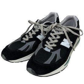 【中古】NEW BALANCEローカットスニーカー ブラック サイズ：28.5cm【価格見直し】