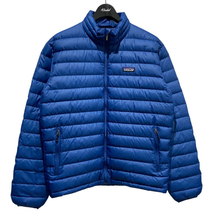 楽天市場】【中古】Patagonia ダウンジャケット 84673F9 ブルー サイズ  