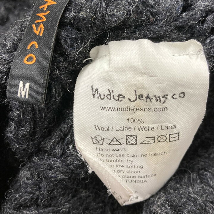 楽天市場】【中古】NUDIE JEANS ハイネックジップニット Vat no 