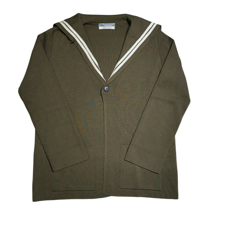 楽天市場】【中古】cristaseya SAILOR CARDIGAN カーディガン オリーブ 