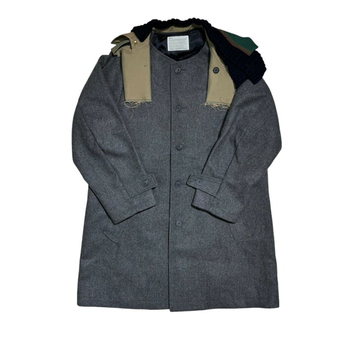 楽天市場】【中古】KOLOR カシミアウールメルトン DOCKING COAT 
