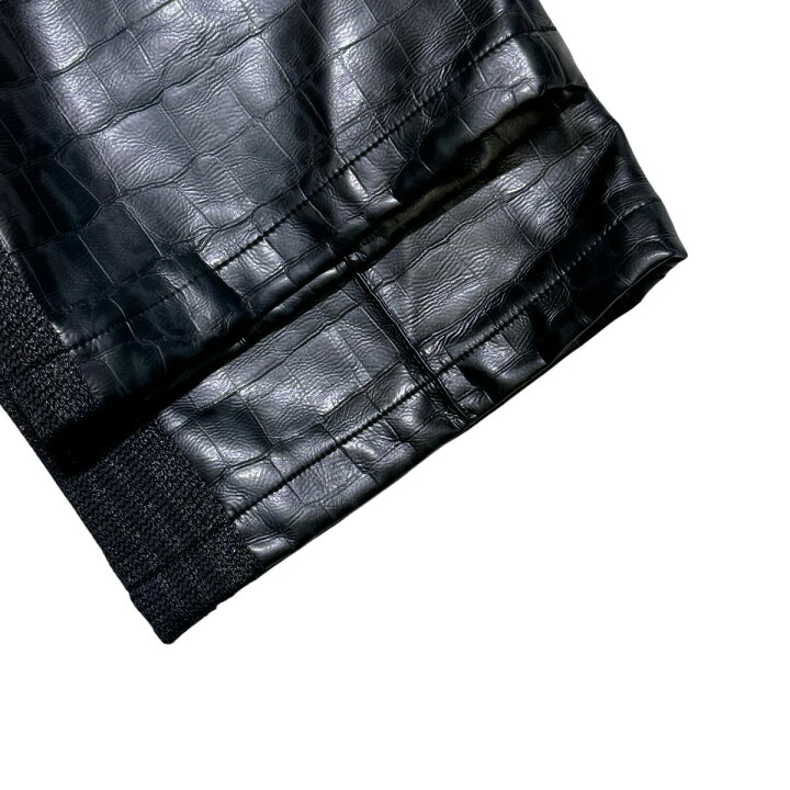 楽天市場】【中古】Needles 別注 TRACK PANT FAUX LTHR レザートラック 