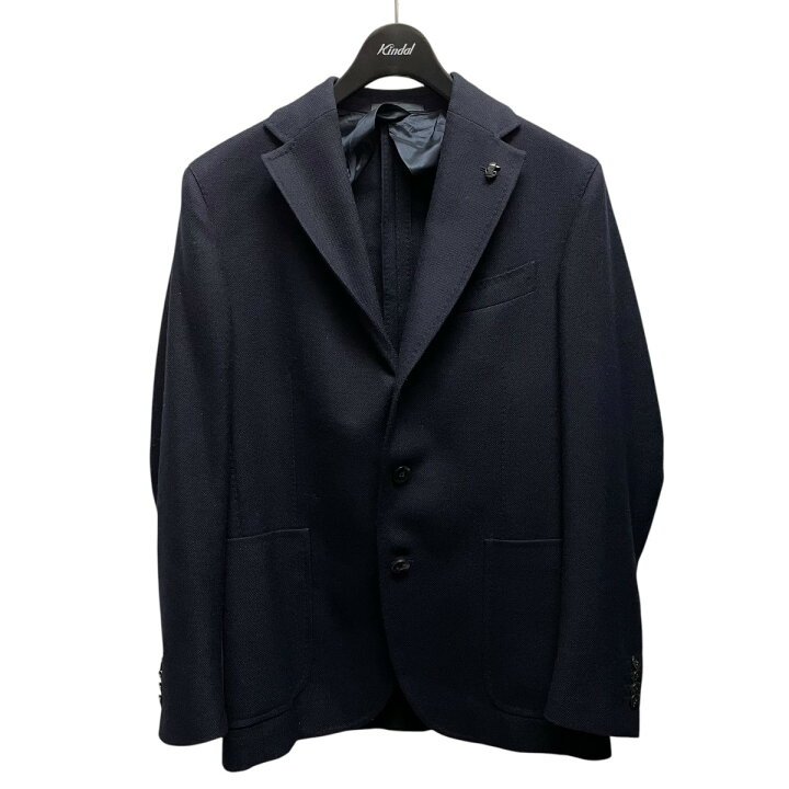 楽天市場】【中古】PARTHENOPE napoli テーラードジャケット ネイビー 