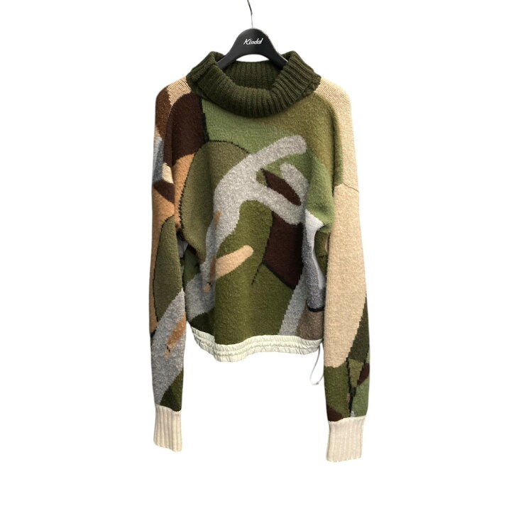 楽天市場】【中古】sacai×KAWS 21AW Jacquard Knit Pullover ドロー 