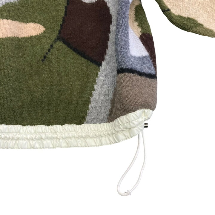 楽天市場】【中古】sacai×KAWS 21AW Jacquard Knit Pullover ドロー 