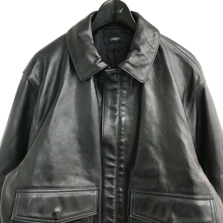 楽天市場】【中古】LOEFF ラムレザーフライトジャケット 8885 699 0008 