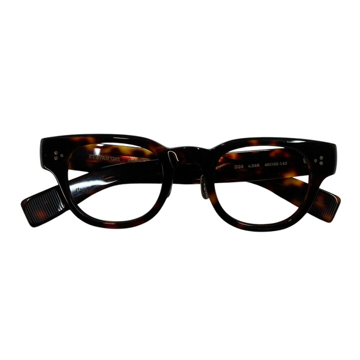 楽天市場】【中古】EYEVAN 7285眼鏡 329 ブラウン サイズ：48□23-148  