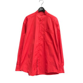 【中古】Hed Mayner17AW 長袖シャツ レッド サイズ：XS【価格見直し】