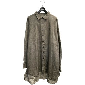 【中古】CASEY CASEYシャツジャケット ブラウン サイズ：XS【価格見直し】