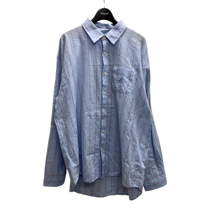 楽天市場】【中古】stussy 24SS ストライプシャツ 1110317 ブラック 