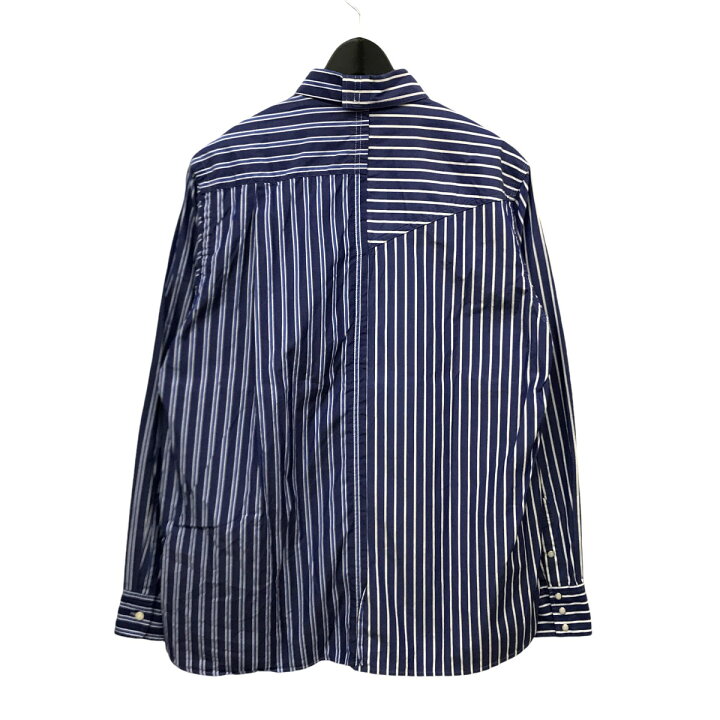 楽天市場】【中古】sacai ストライプシャツ SCM-038 ブルー×ホワイト  