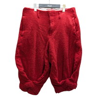 COMME DES GARÇONS ウールショーツレッドXS - 長袖 