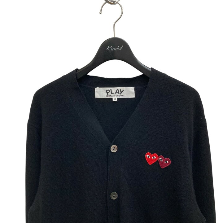 楽天市場】【中古】PLAY COMME des GARCONS ダブルハート カーディガン 