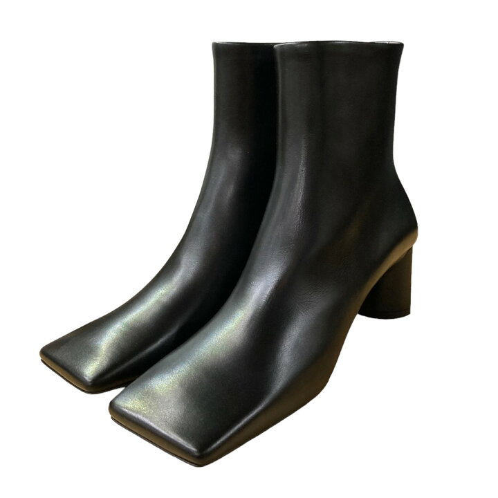 楽天市場】【中古】BALENCIAGA スクエアトゥショートブーツ 623924 