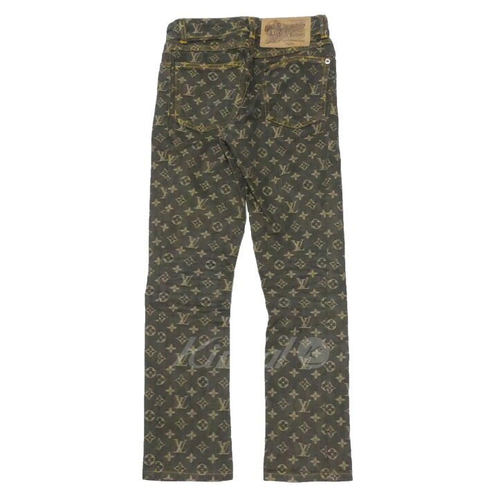 楽天市場】【中古】LOUIS VUITTON モノグラム デニム パンツ 