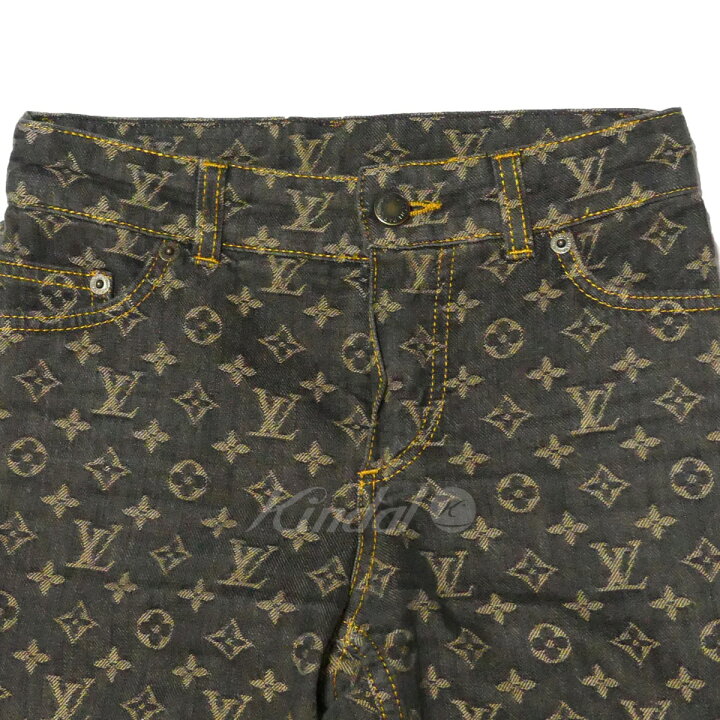 楽天市場】【中古】LOUIS VUITTON モノグラム デニム パンツ 