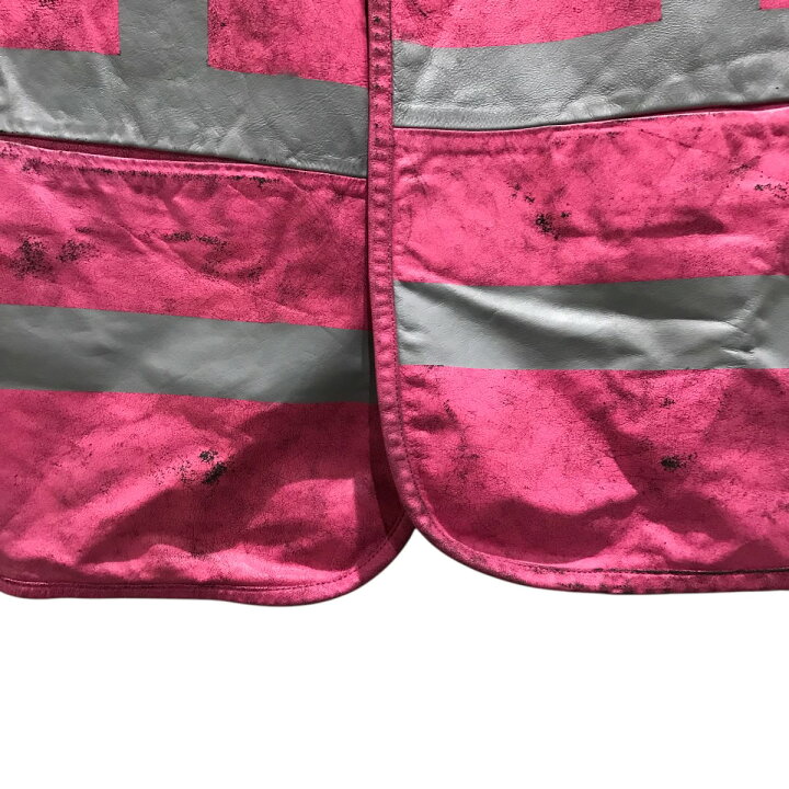 楽天市場】【中古】doublet23AW レザーベスト 23AW01VE21 ショッキング 